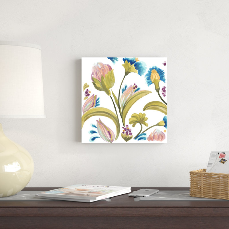 Abbey Floral Tiles I, H 12 po x l 12 po x P 1,25 po