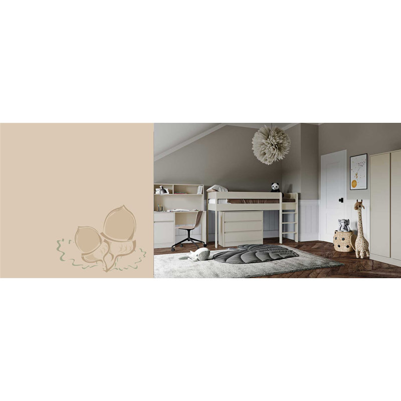 LA Furniture 2 Door Wardrobe