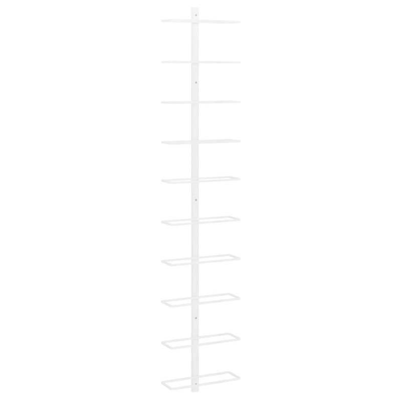 Support à vin Alixis, Blanc, H 47,2 po x l 9,4 po x P 3,5 po