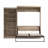 Arlex Queen Murphy Bed with Storage Unit (101W)-88513656