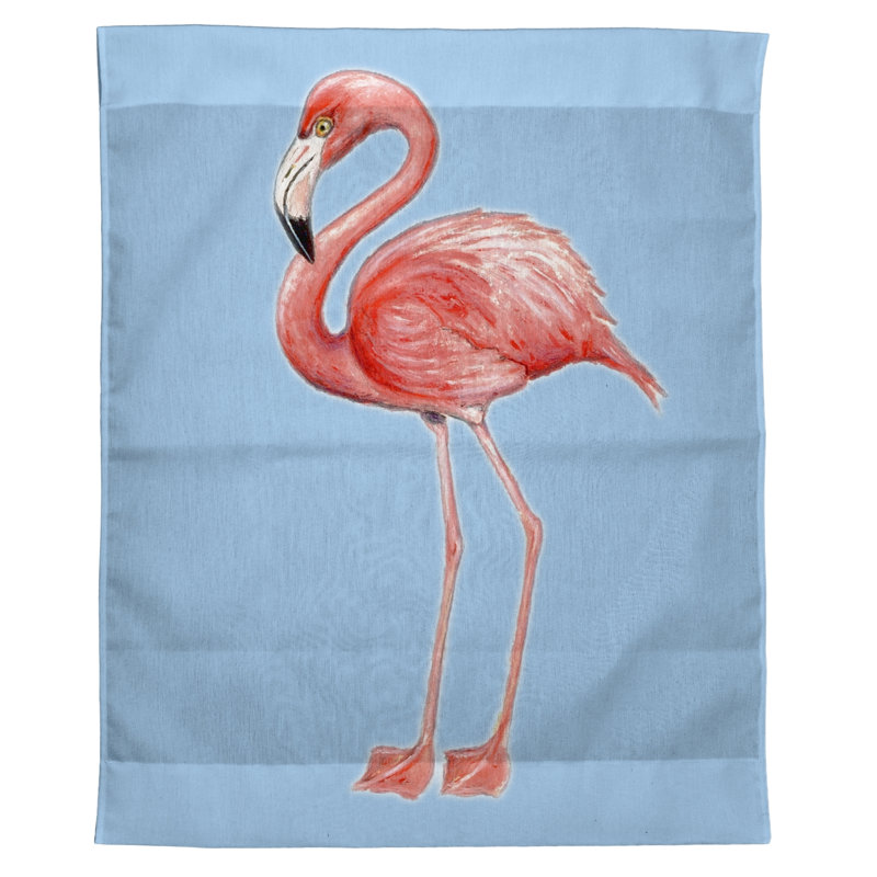 Suspension murale d’extérieur flamant rose Tuttle