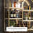 Gold Multifunctional Iron Sturdy Wine Rack