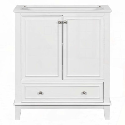 Bathroom Vanity without Sink, Base Only,Cabinet with Doors and Drawer