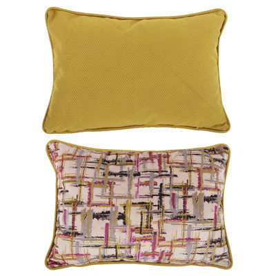 Embroidered Throw Pillow