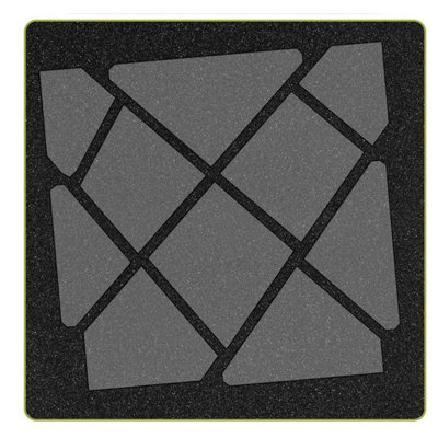 AccuQuilt GO! Ensemble de découpes en tissu 2 pièces Rob Peter to Pay Paul