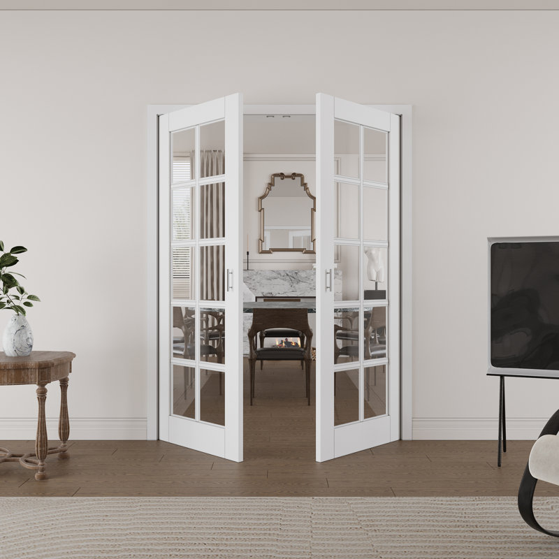 Win Stellar Modern Closet Door 10 Lite Clear Glass Pantry Bathroom