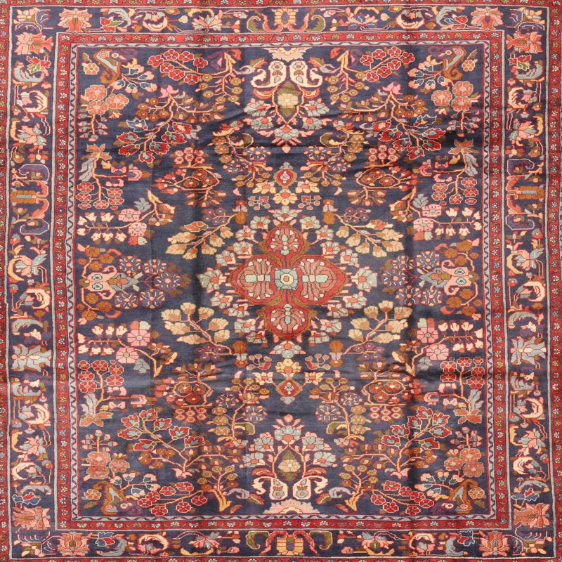 Oriental Indoor Rug, Square 6'