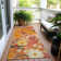 Machine Washable Indoor/Outdoor Claudian ACN1510 Orange Rug