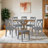Brookner Wood Cross-Back Dining Chairs-99306171-101193050