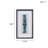 Framed Blue Agate Shadowbox Wall Decor Panel