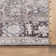 Elise Gray Vintage Rug – Machine Washable, Flat Pile Texture With Non-Slip Backing