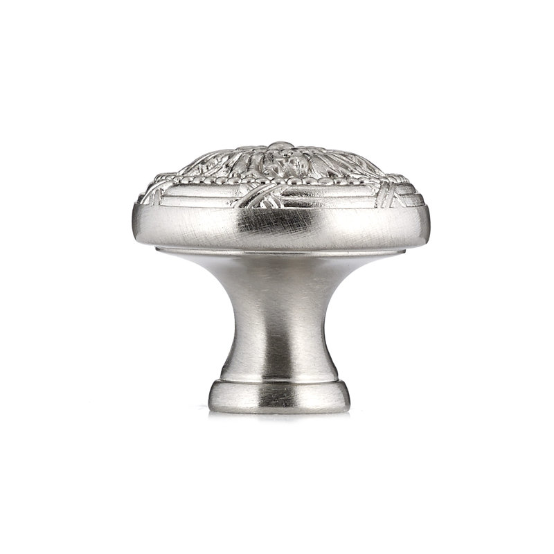 Poignée ronde Expression 1 5/16 po de diamètre, Nickel brossé
