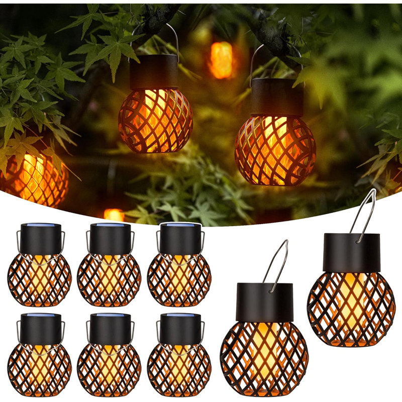 27.3cm Solar Powered Outdoor Hanging Light