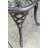 Cast Aluminum 2 - Person Outdoor Bistro Set with Round Table and 2 Dining Chairs for Balcony and Garden
