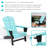 HDPE Weather-Resistant Adirondack Chair with Drink Holder-1072387127