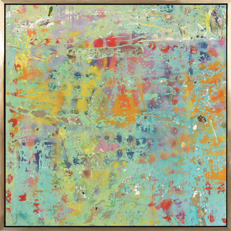 5 Below Dawn Painting, 48" H x 48" W