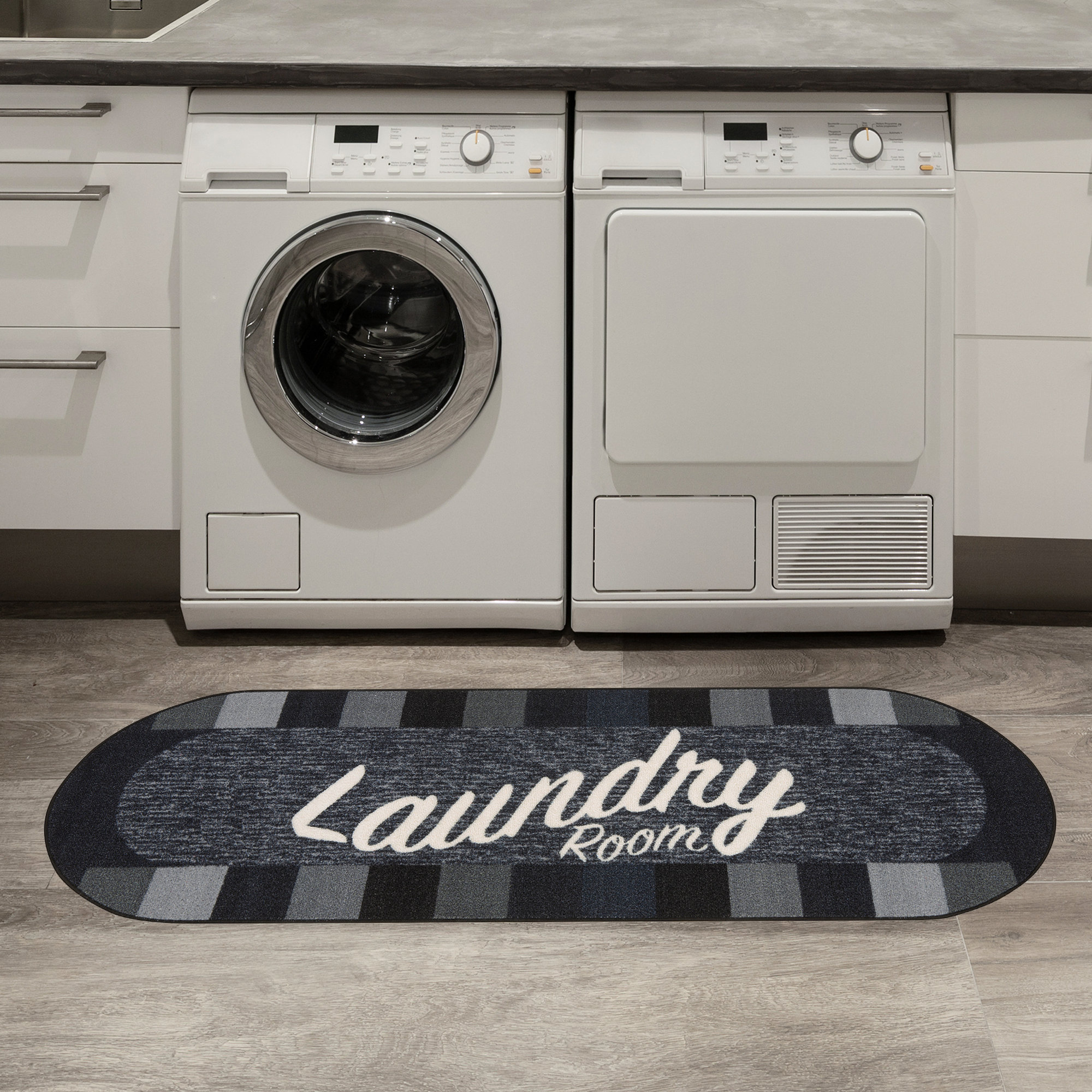 Rustic Rug Runner Non Slip Floor Mat For Mudroom Laundromat