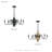 Laurelin 6 Light Bronze Chandelier-1895605363