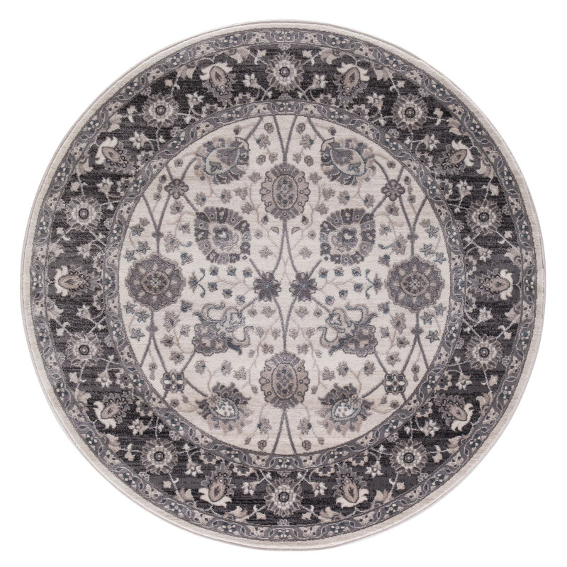 Oriental Indoor Rug, Round 7'