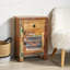Table d'appoint chic avec tiroir: idéale pour le rangement et la présentation dans le salon, la chambre à coucher ou le bureau - moderne et pratique