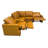 Nchevyshill Leather Match Power Recline Sectional-848549532