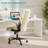 Home Computer Gaming Chair, Ergonomic High Back Heavy Duty Task Desk Office Chairs With Wheels, Flip-Up Arms, Adjustable Height-1814893687