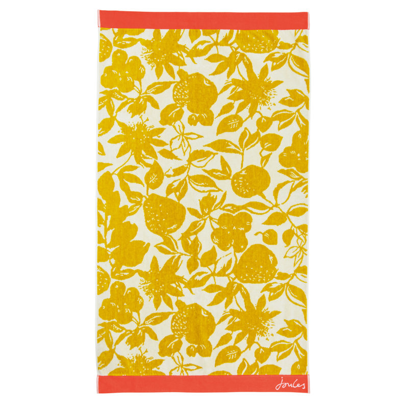 Fruity Floral Bath Towel Single