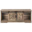 Meuble télé, 60 po, console, meuble multimédia, armoire de rangement, salon, chambre à coucher, stratifié brun, transitionnel