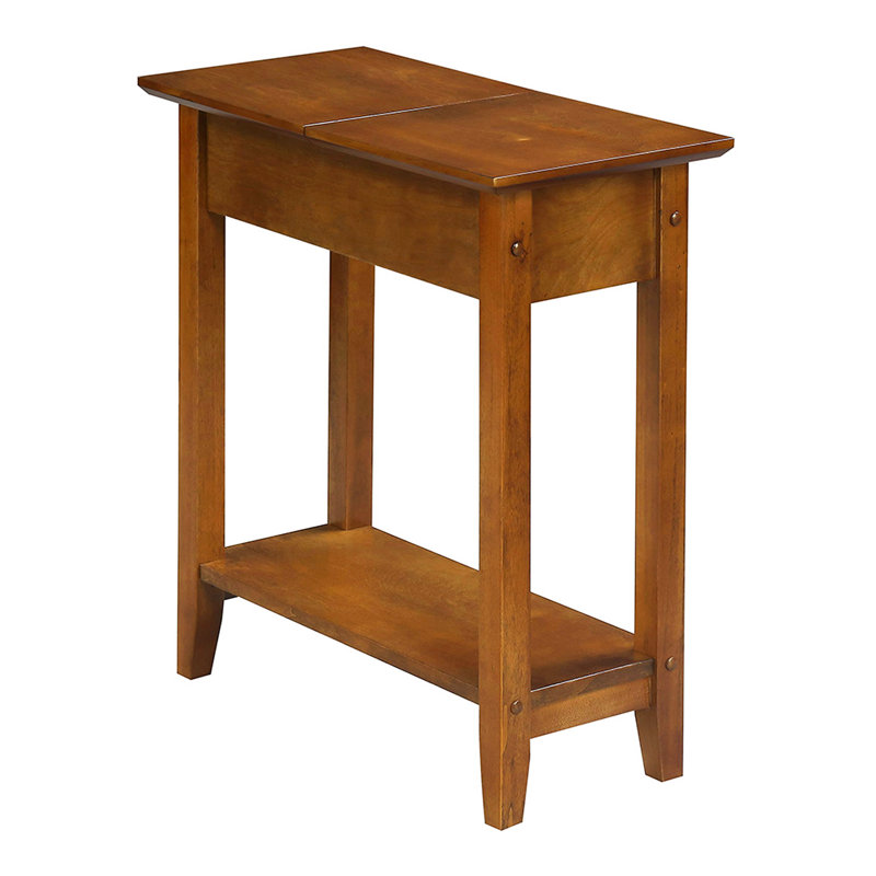 Table de bout Carpin, Noyer clair