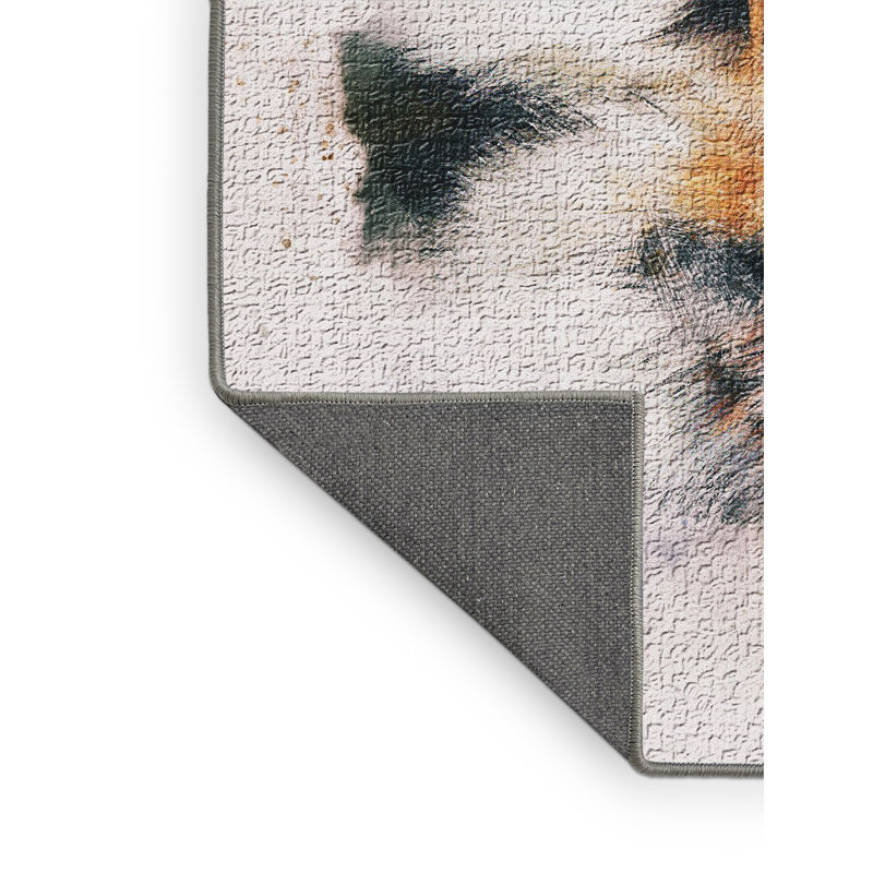Tapis beige Dogs, Rectangle 2 pi x 3 pi