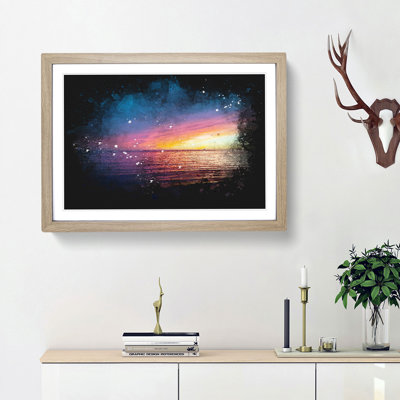 California Sunset - Framed Print