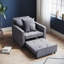 Niama Upholstered Accent Chairs Bed-689065018