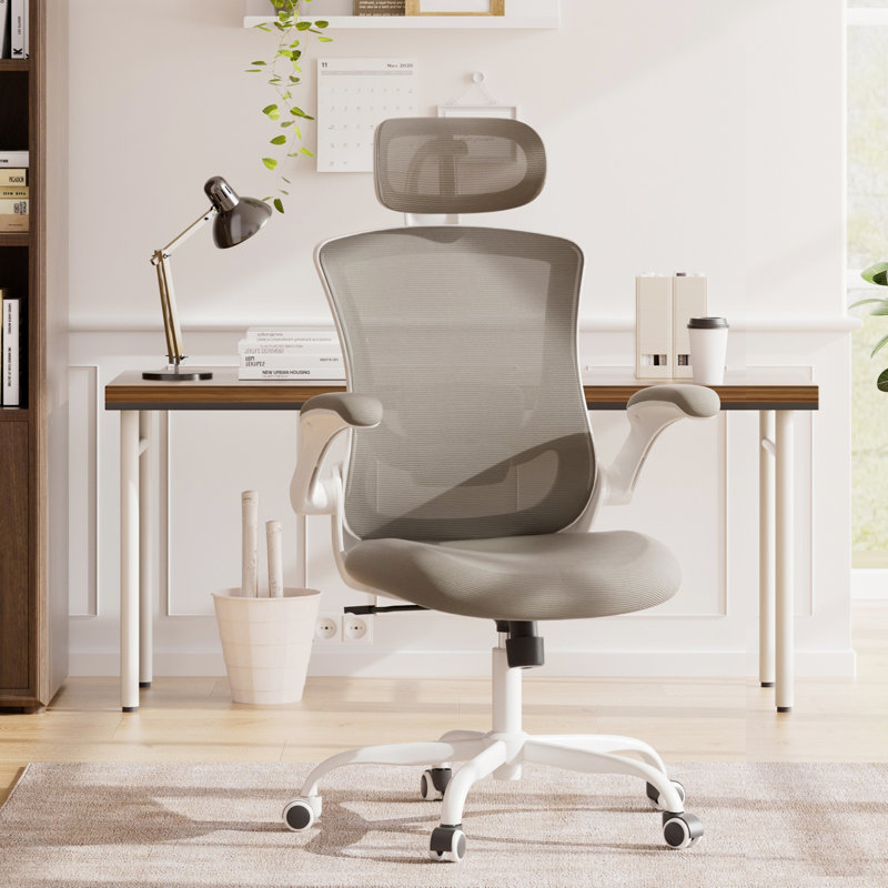 Fully Adjustable Executive Swivel Ergonomic Office Chair with Adjustable Arms, Khaki