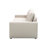 DreamLoom 73.2" Top Grain Italian Leather Pull Out Sleeper Sofa Bed with Memory Foam Mattress, Leather Sleeper Sofa Bed with Memory Foam Mattress For Livingroom-542375469