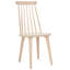 Chaise d'appoint en bois massif Rolde-753859117