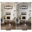  12 - Lustre spoutnik lustre moderne 37,01 "pour salon