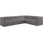 Canapé modulaire réversible en velours Hétal-87385005
