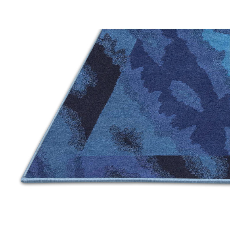 Tapis multicolore à motif abstrait Myricle, Rectangle 3 pi x 5 pi