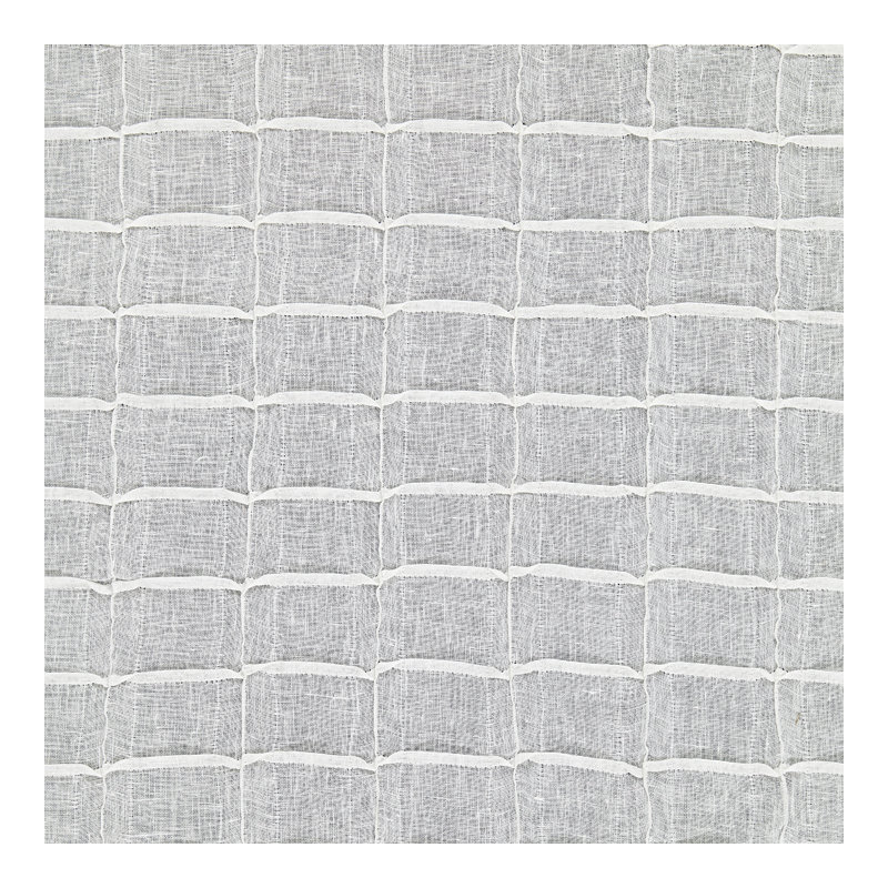 Atmosphere Sheers Pintuck Linen Fabric, Ivory