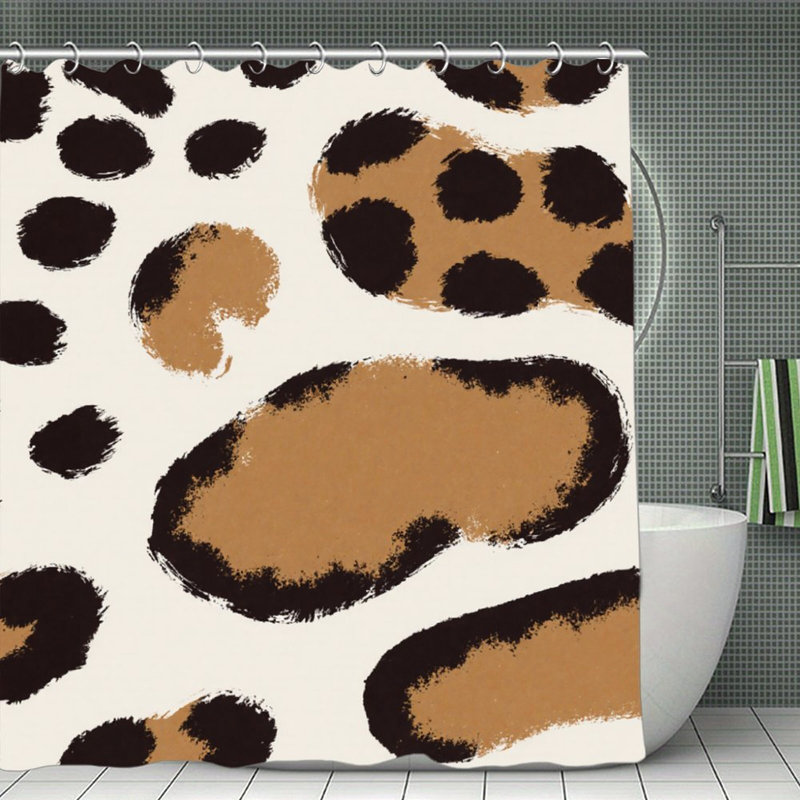 Rideau de salle de bain Brushstroke