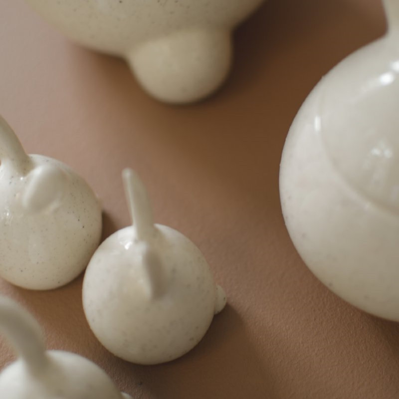 Triplets (paquet de 3) - Vanille, Blanc