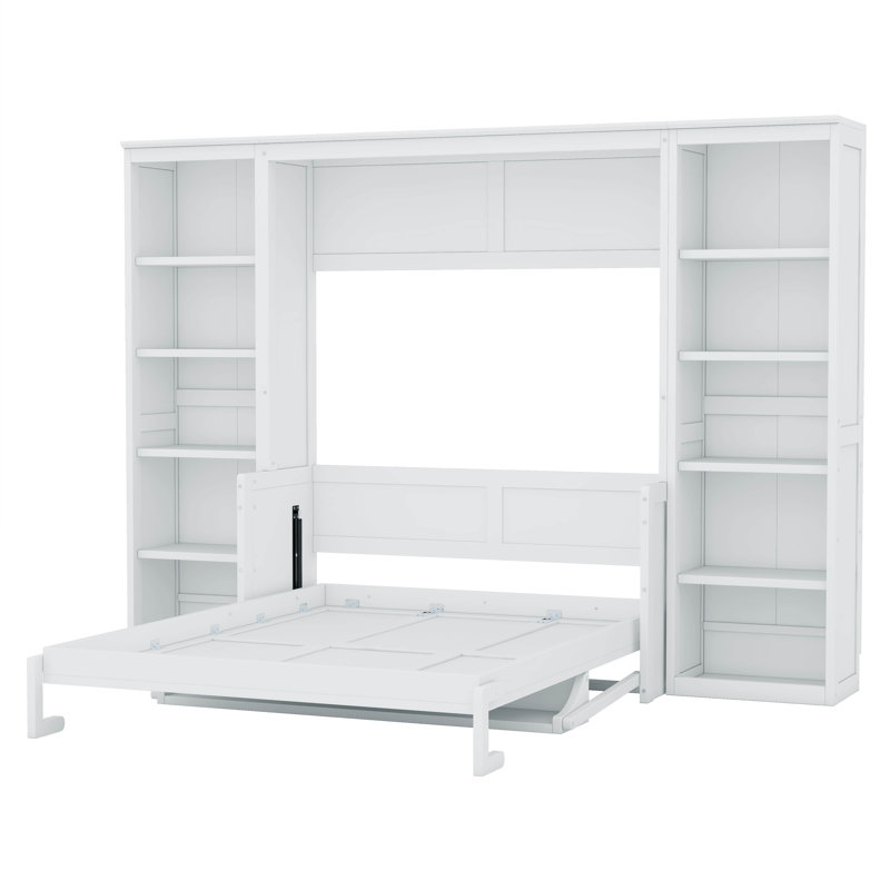 Lit escamotable avec bureau Kilanemos Murphy, Double