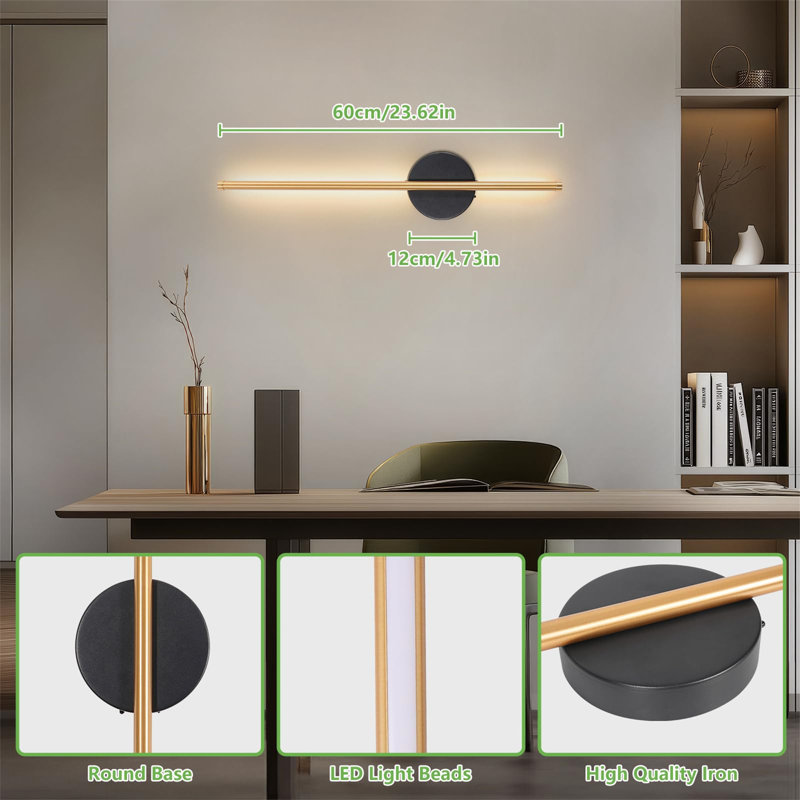 LED Candle Wall Light