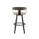 Drees Swivel Upholstered Counter & Bar Stool with Wood Backrest