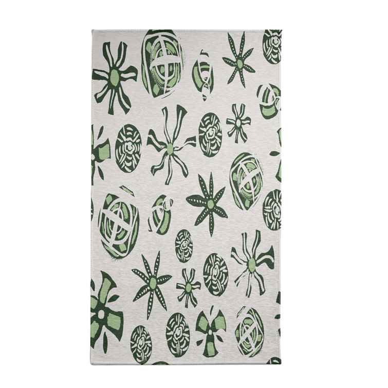 Alcesta Chenille Floral Indoor Rug