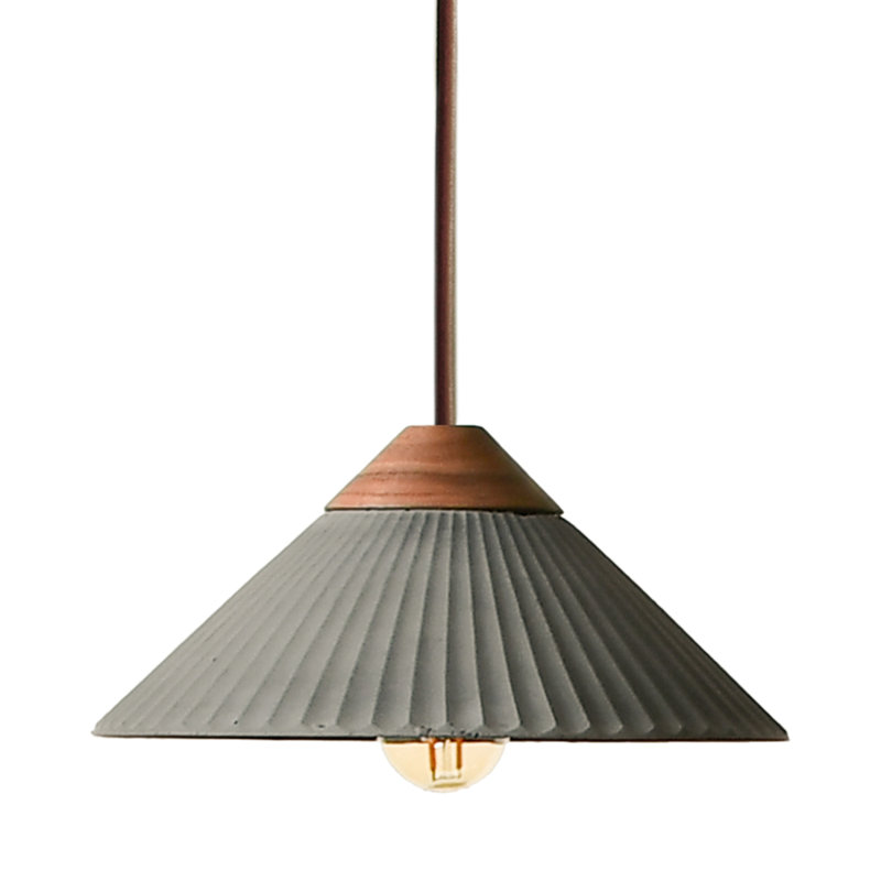 Luminaire suspendu Summit Artisan, Gris, Nickel satiné