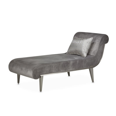 Roxbury Park Velvet Chaise Lounge