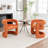Modern Upholstered Barrel Chair-1985875129
