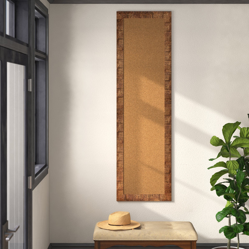 Babillard mural Linlin, 6' 4" H x 1' 10" W, Corkboard