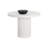 Zali Round Dining Table - White-458012490-458012495
